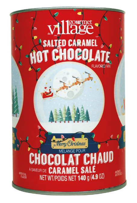 Snowglobe Hot Chocolate Canister 140G