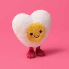 Jellycat Amuseables Heart Boiled Egg – 89 Main Modern Merchant