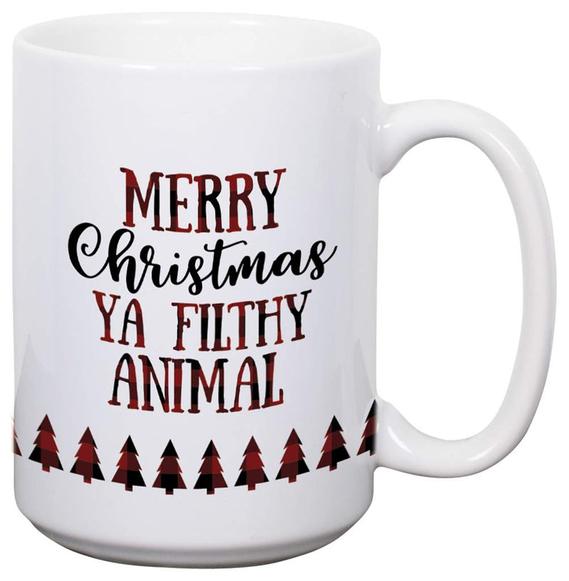 Filthy Animal Christmas Mug 14 oz