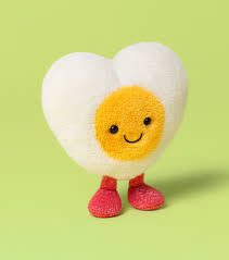 Jellycat Amuseables Heart Boiled Egg – 89 Main Modern Merchant