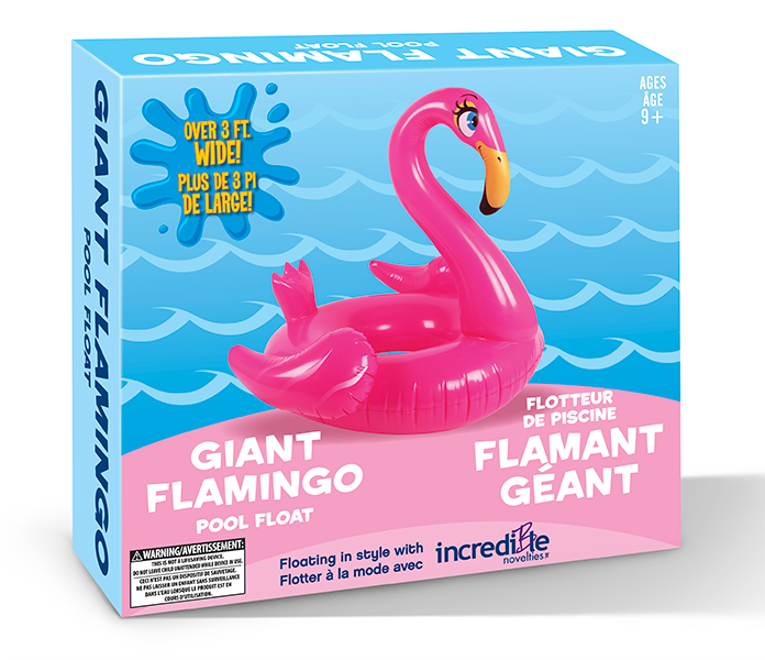 9 foot flamingo 2024 float