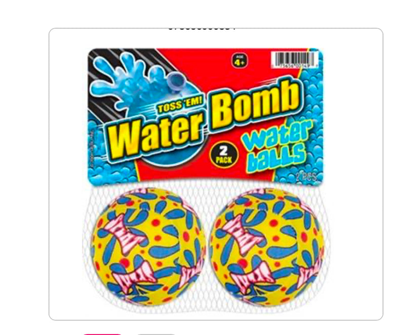 Water Bomb Wet Ball 2Pk