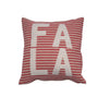 Fa La Cushion Cover Red