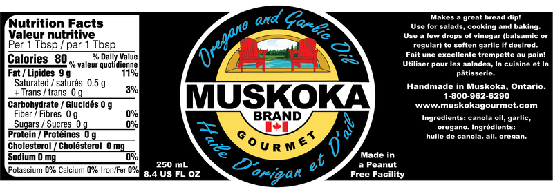 Muskoka Garlic Oils