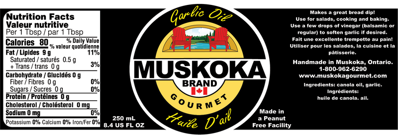 Muskoka Garlic Oils