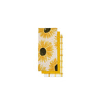 Sunflower Tea Towel S/3 Yellow