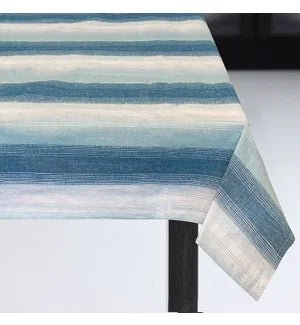 Sera Stripe Tablecloth 60 X 90 Blue