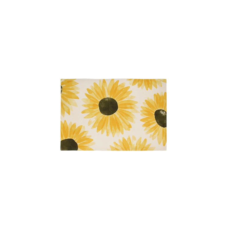 Sunflower Washable Accent Mat Yellow L