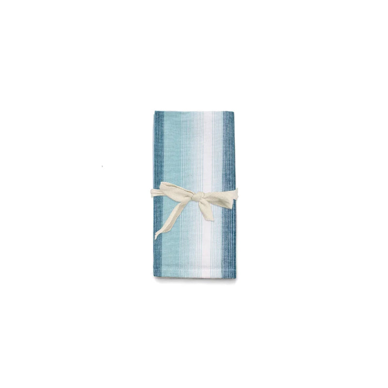Sera Stripe Napkin Set Of 4 Blue