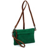 Fashion Zip Pocket Clutch Crossbody Bag
