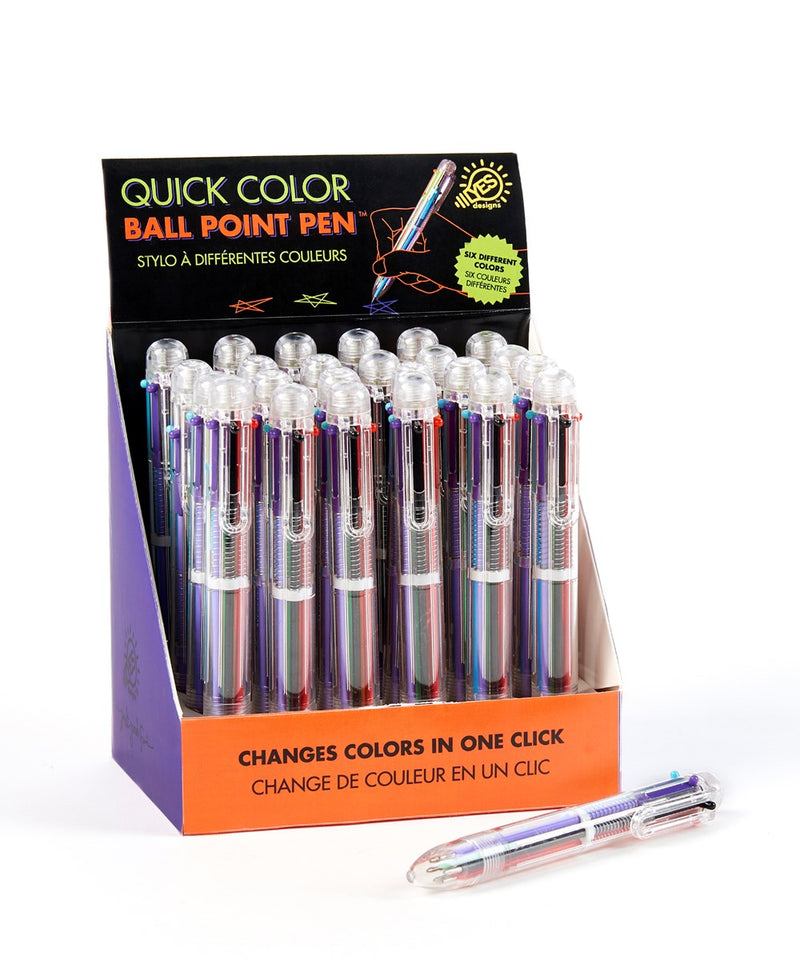 6 Colour Click Pen