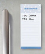 Magnetic Note Pad w/Sentiment, 2 Asst.