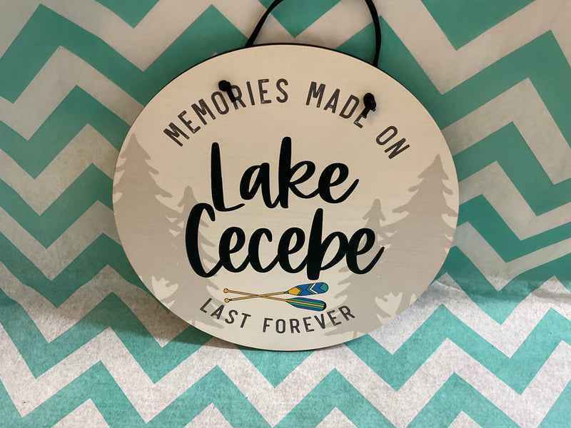 Memories are made Plaque