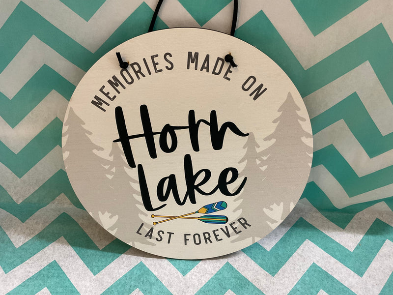 Memories are made Plaque