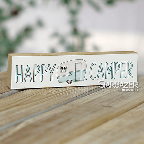 2"x8" Happy Campers