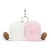Amuseables Pair of Marshmallows Bag Charm