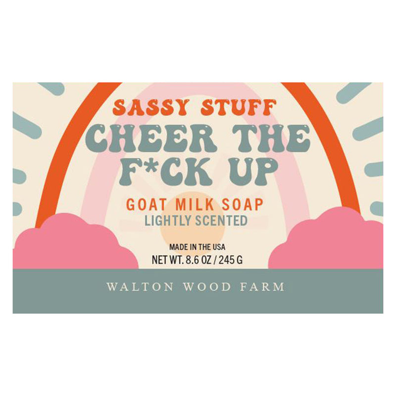 Cheer the Fuck Up Goat Milk Bar Soap 8.6OZ