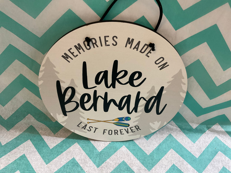 Memories are made Plaque