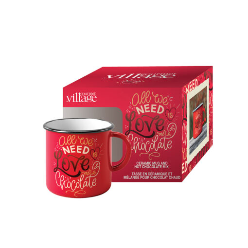Love Hot Chocolate Mug Set