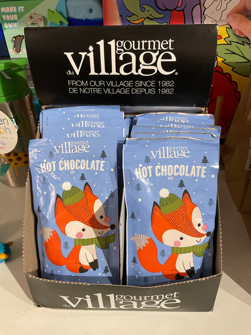 Hot chocolate winter fox