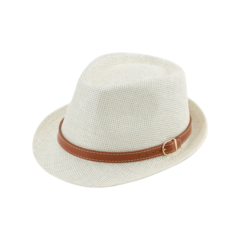 Classic Short Brim Straw Hat