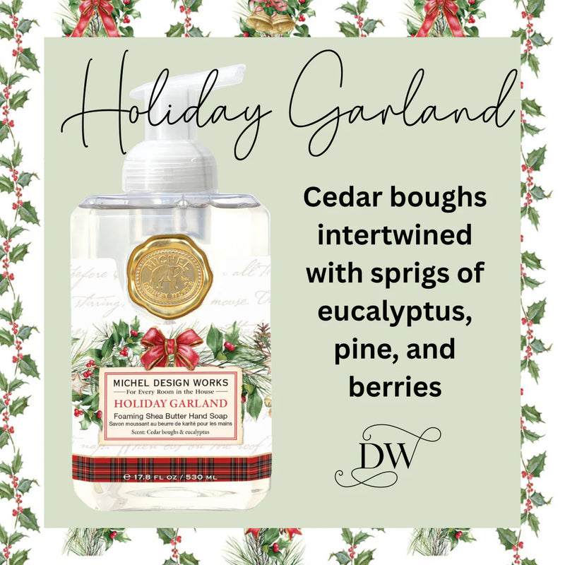 Holiday Garland Foaming Soap