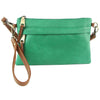 Fashion Zip Pocket Clutch Crossbody Bag