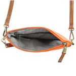 Fashion Zip Pocket Clutch Crossbody Bag