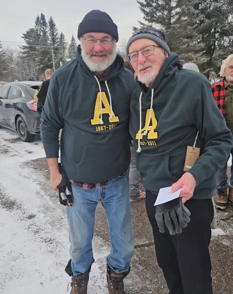 Almaguin Highlands Secondary School  1967 - 2011 "A" or "AHSS" Heritage Hoodie