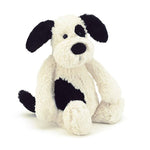 Bashful Black and Cream Puppy Original Medium