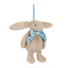 Bashful Beige Bunny Decoration