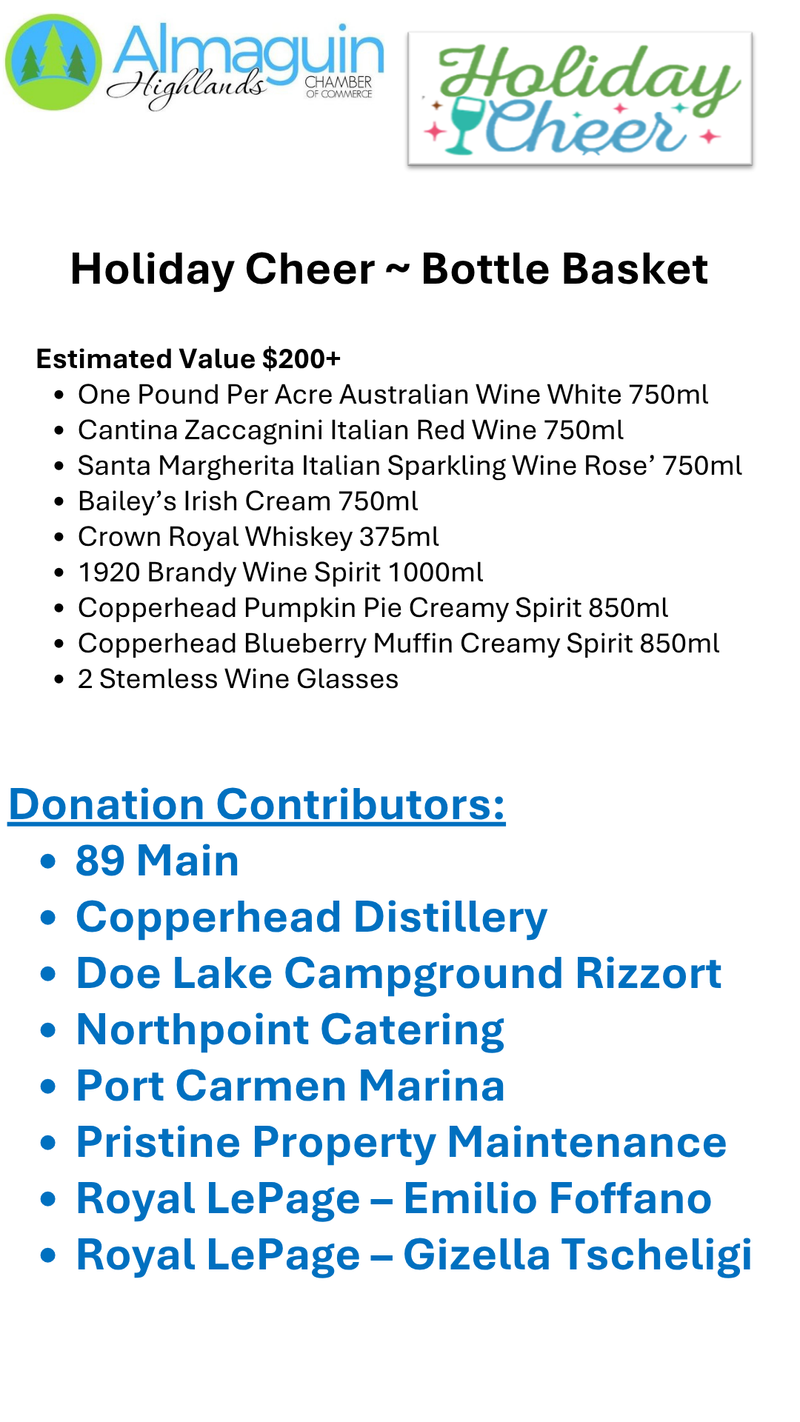 AHCC Bottle Basket & Raffle