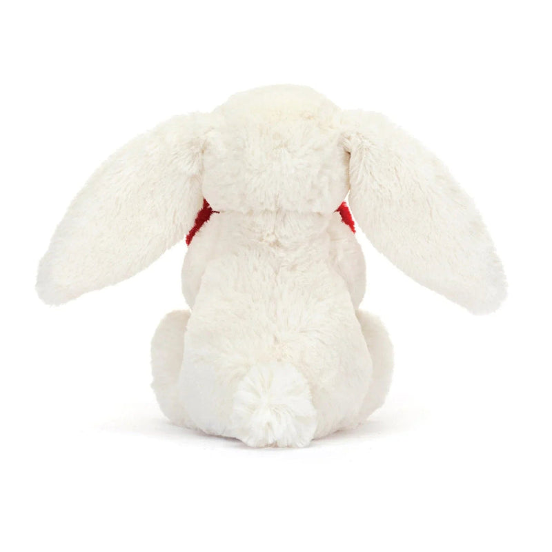 Bashful Red Love Heart Bunny Original
