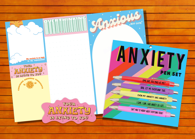 Anxiety GIFT SET! (funny, gifting)