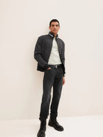 Tom Tailor Two-Tone Stand-Up Collar Jacket