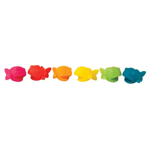 Guppy™: Silicone Wine Charms