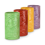 Beachcomber Ceramic Tiki Mugs in Assorted Colors by True