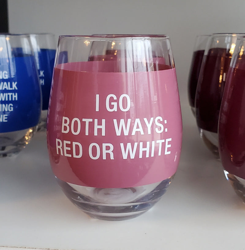 Both Ways Glassware