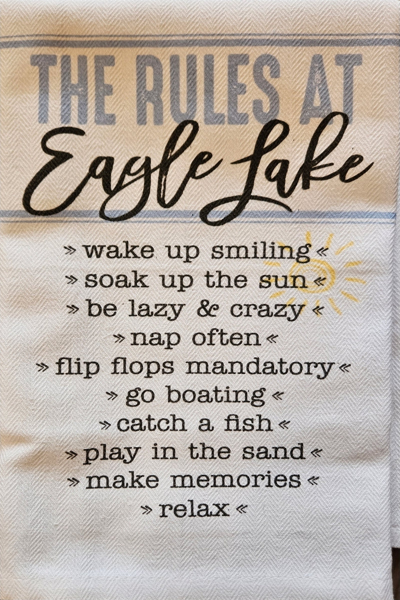 Dish Towel - Eagle Lake
