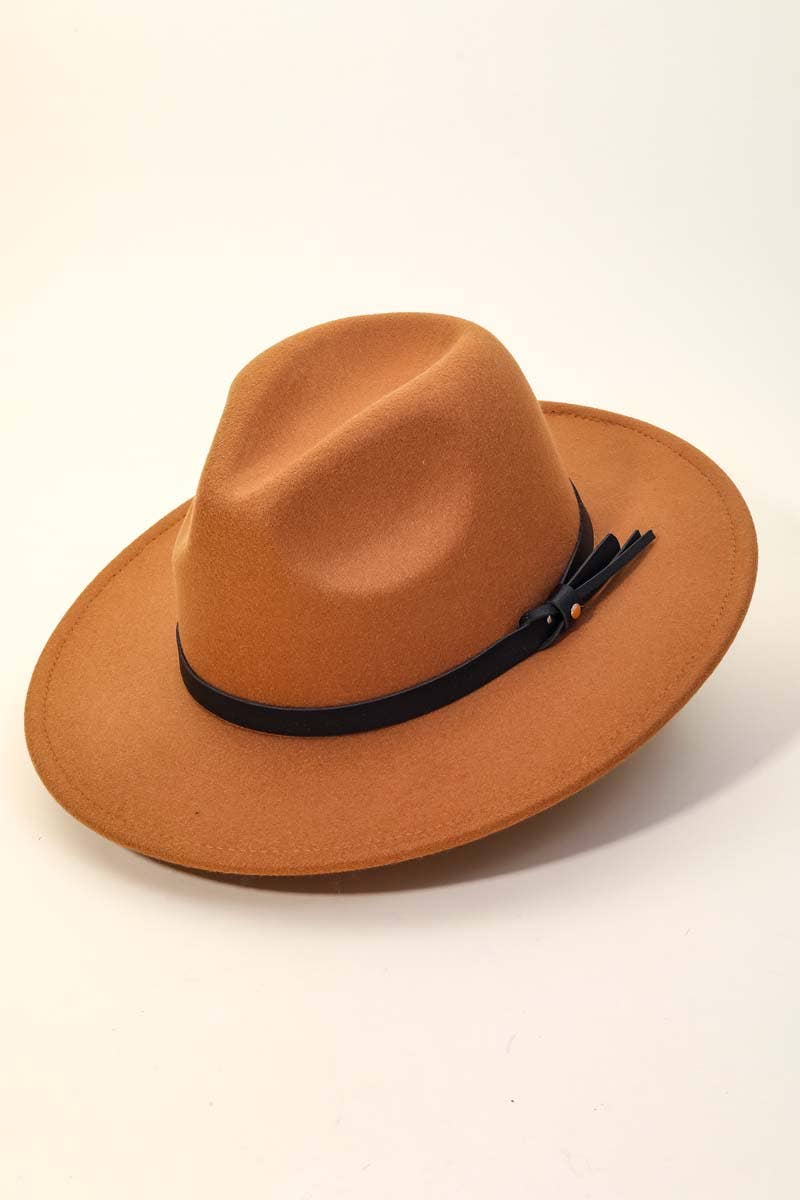 Thin Strap Fashion Fedora Hat