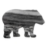 Marble Black Bear Cheese Serving Board