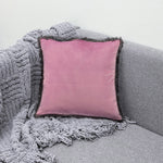 Velvet Fringe Pillow