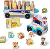 PAW Patrol Wooden ABC Block Truck (33 Pieces)