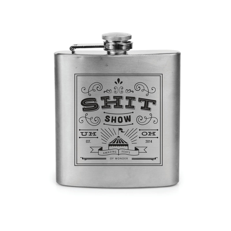 Shit Show Stainless Steel Flask by True