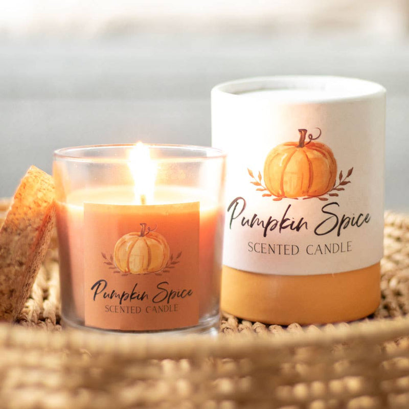 Pumpkin Spice Fall and Autumn Candle