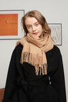 Cashmere Feel Plain Scarf