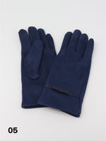 Stitched Bow Touch Screen Gloves