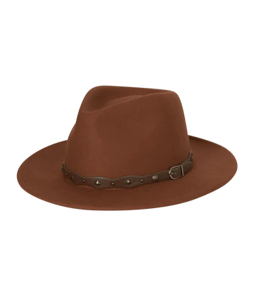 Women's Safari Hat-Rust