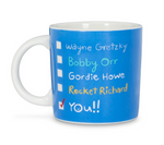 Graphic “My Hockey Hero” Mug