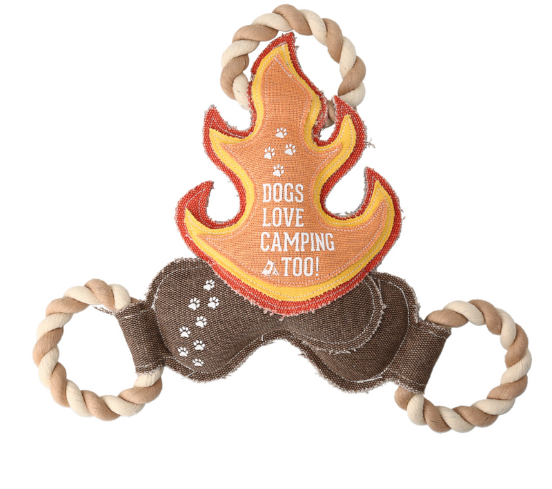 Camping Dog -Dog Toy